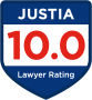 Justia 10 badge